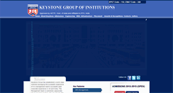 Desktop Screenshot of keystonegroup.in